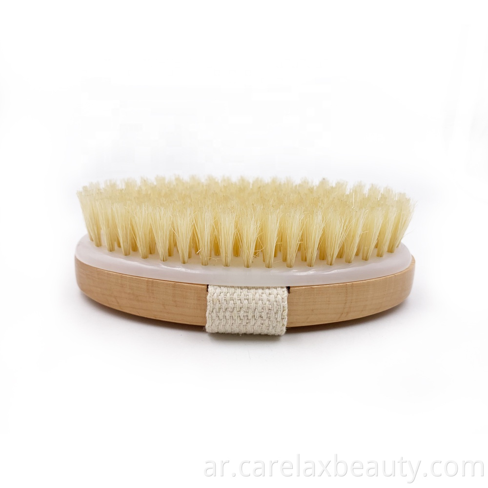 High Quality Brush Beech Wood Bath Cleaning Brush2